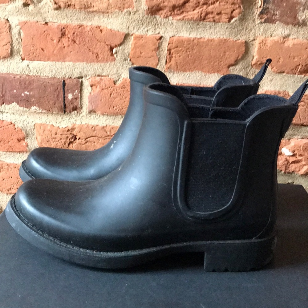 Madewell rain boots, women 6